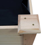 Elevated Raised Garden Bed Wooden Planter 120X60X80Cm