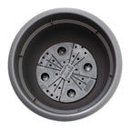 40cm self-watering planter in charcoal – view 5