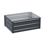 Green Fingers Galvanised Raised Garden Bed 80 x 60 x 30 cm