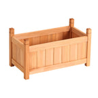 Green Fingers Wooden Raised Garden Bed 60 x 30 x 33 cm