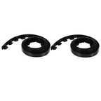 Green Fingers Lawn Edging 5 cm x 10 m, 2 Rolls – Black