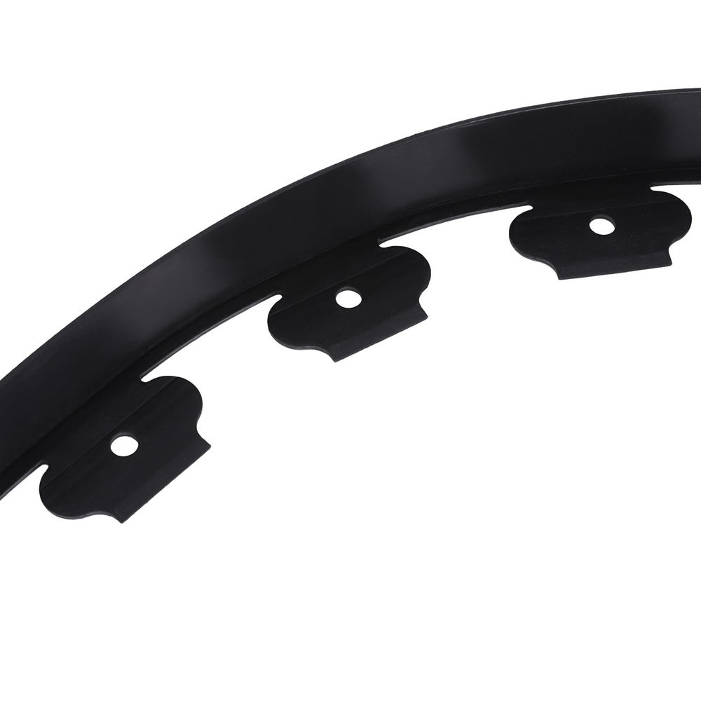 Green Fingers Lawn Edging 5 cm x 10 m, 2 Rolls – Black