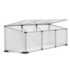 Green Fingers Aluminium Cold Frame 180 x 50 x 50 cm – Polycarbonate