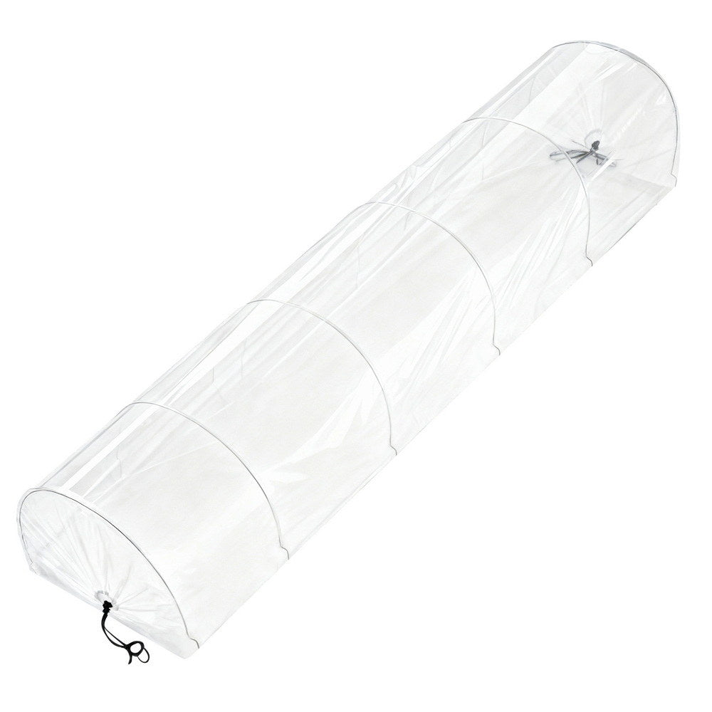 Green Fingers Garden Tunnel Cloche 300 x 45 x 30 cm, 2 Pack – Clear PVC