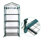 Green Fingers 4-Tier Mini Greenhouse 160 cm – Clear PVC