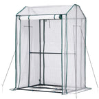 Green Fingers Greenhouse 100 x 80 x 150 cm – Clear PE
