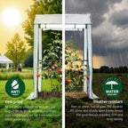 Green Fingers Greenhouse 100 x 80 x 150 cm – Clear PE
