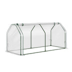 Green Fingers Mini Greenhouse 121 x 54 x 62 cm – Clear PE