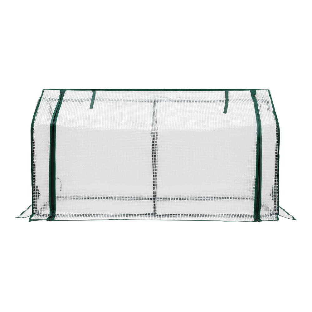 Green Fingers Mini Greenhouse 121 x 54 x 62 cm – Clear PE