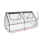 Green Fingers Tunnel Greenhouse 180 x 90 x 90 cm – Clear PVC