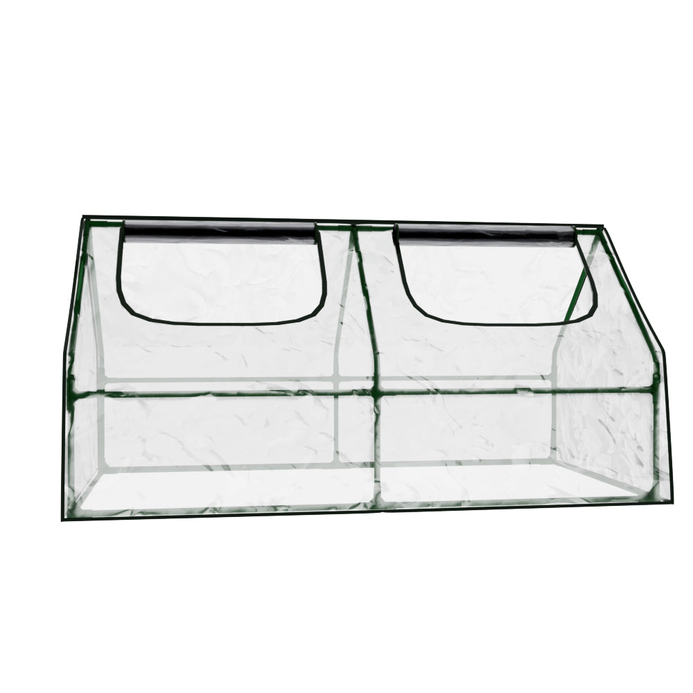 Green Fingers Tunnel Greenhouse 180 x 90 x 90 cm – Clear PVC