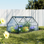 Green Fingers Tunnel Greenhouse 180 x 90 x 90 cm – Clear PVC