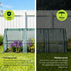 Green Fingers Tunnel Greenhouse 240 x 90 x 90 cm – Green PE