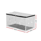 Green Fingers Mini Greenhouse 50 x 25 x 25 cm for Succulents & Seedlings