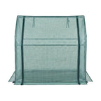 Green Fingers Mini Greenhouse 91 x 46 x 84 cm – Green PE