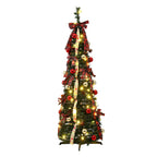 Pop-Up Christmas Tree, 160 cm Pre-Decorated – Jingle Jollys