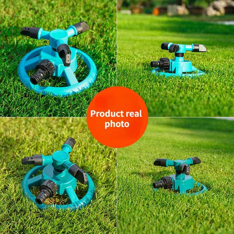 Rotating garden sprinkler detail