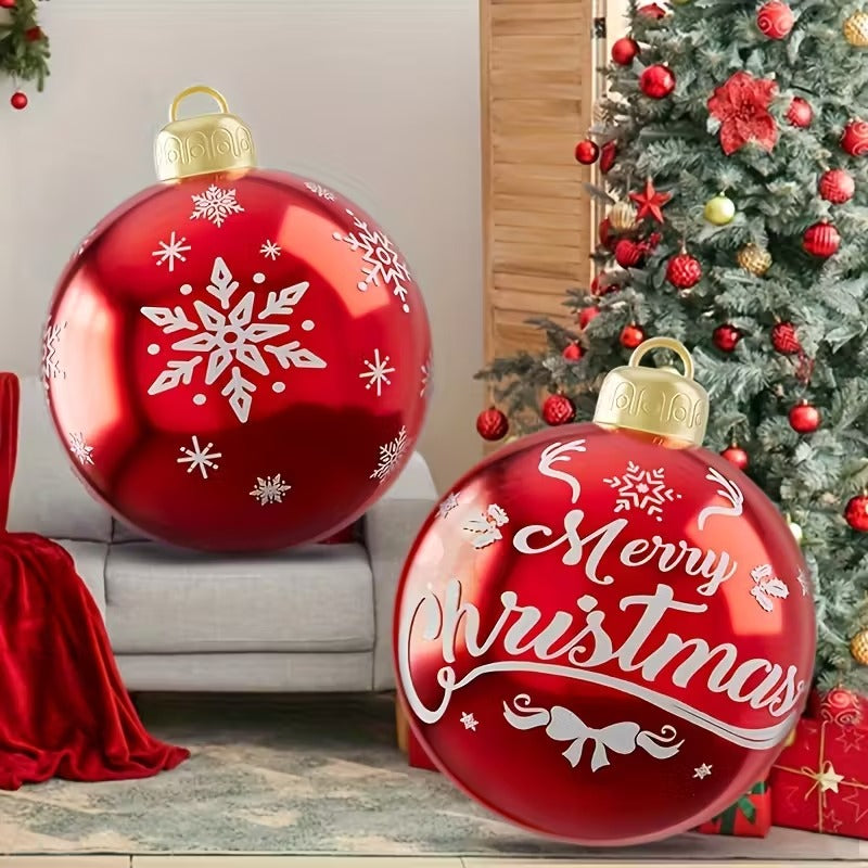 Giant Flat Christmas Inflatable Balloons, 80 x 60 cm