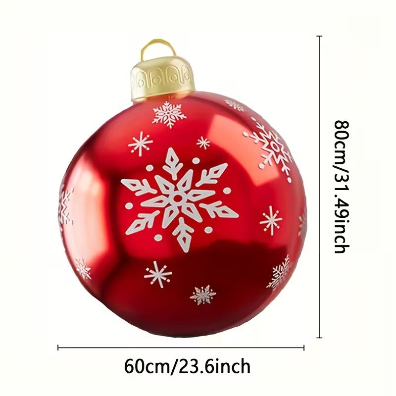 Giant Flat Christmas Inflatable Balloons, 80 x 60 cm