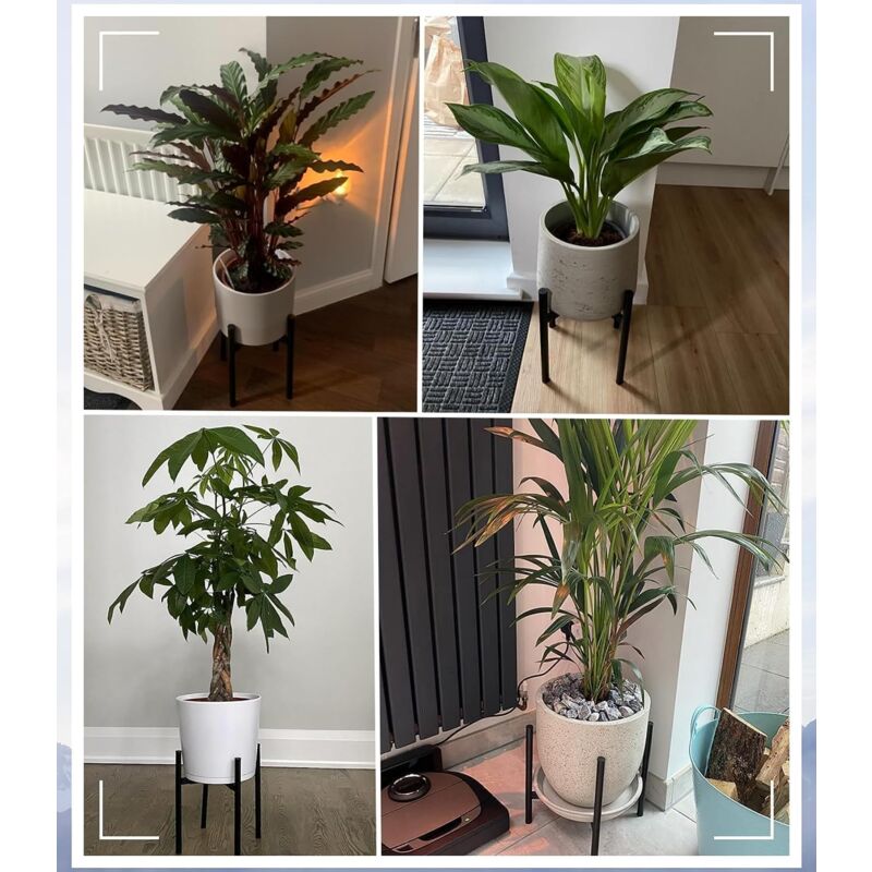 Adjustable Metal Plant Stand for 20–30 cm Pots