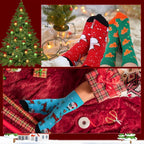 Christmas Socks Advent Calendar – 24 Pairs, Unisex