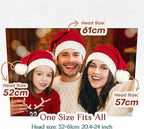 Knitted Long Santa Hat, Washable