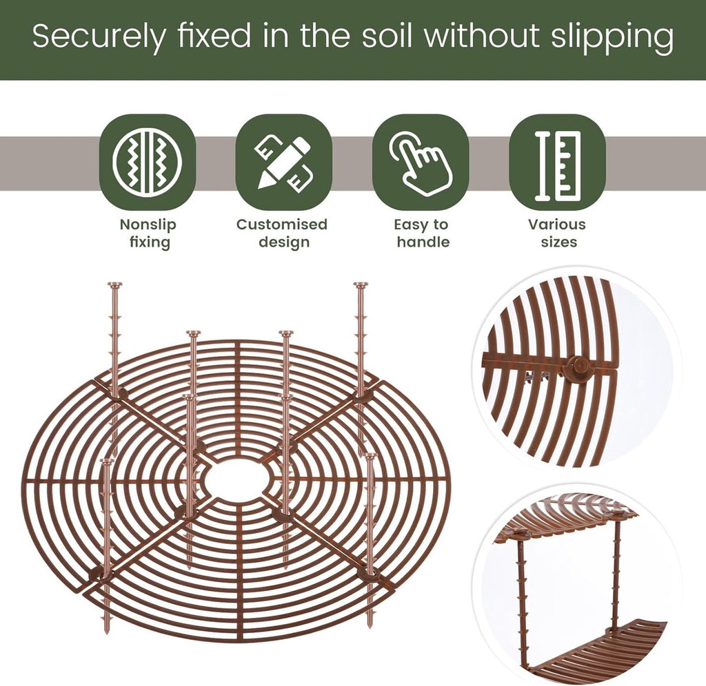 Pet-Proof Plant Pot Grid Covers, 30 cm – Set of 2