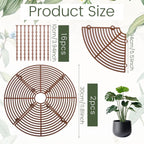 Pet-Proof Plant Pot Grid Covers, 30 cm – Set of 2