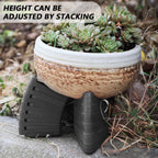 Triangular Pot Feet, Non-Slip Plant Risers – Pack of 12