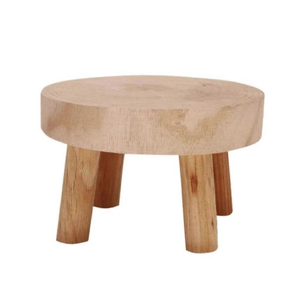 Wooden Plant Stand, Bonsai Display Riser