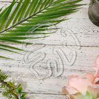 Acrylic Monstera Leaf Supports, 14 x 13 cm – Pack of 20