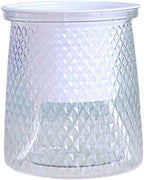Self-Watering Wick Pot with Water Level Window, 10 x 12 cm – Clear (Saver)