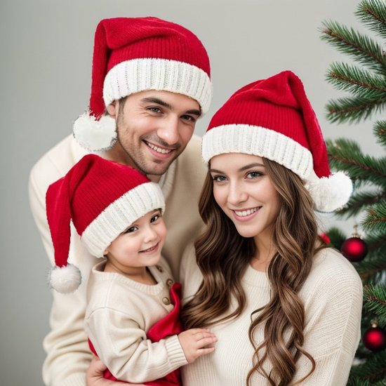 Adult Santa Hats – Pack of 2