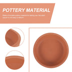 Terracotta Plant Saucers, 8 cm – Pack of 5