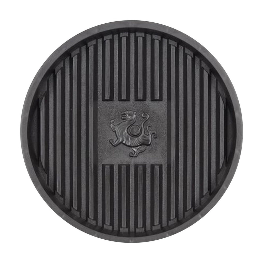 10 Inch Plant Saucer Tray,Decorative Flower Pot Drip Tray, Non-Slip Water Catch Basin for Indoor/Outdoor Potted Plants - Leak Proof Plant Mat for Furniture Protection Black