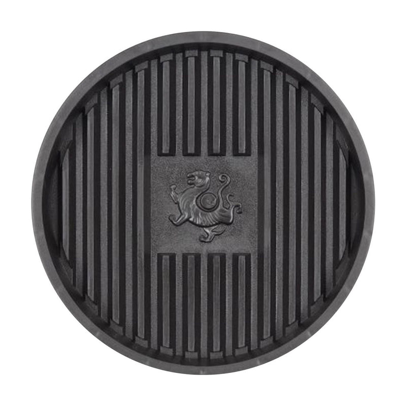 Non-Slip Plant Saucer, 25 cm Leak-Proof Drip Tray – Black