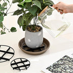 Pot Feet and Saucer Risers, 3 Sizes – Pack of 21