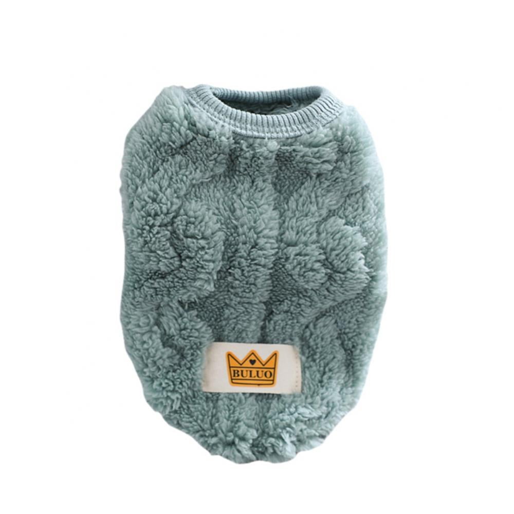 Knitted Cat & Small Dog Sweater, Green – XL