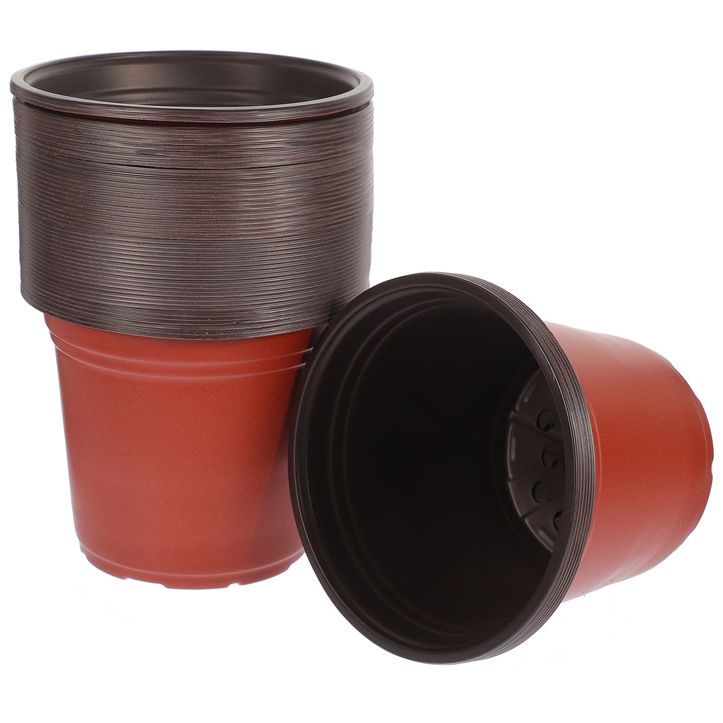 Plastic Nursery Starter Pots, 11.8 cm – Pack of 50