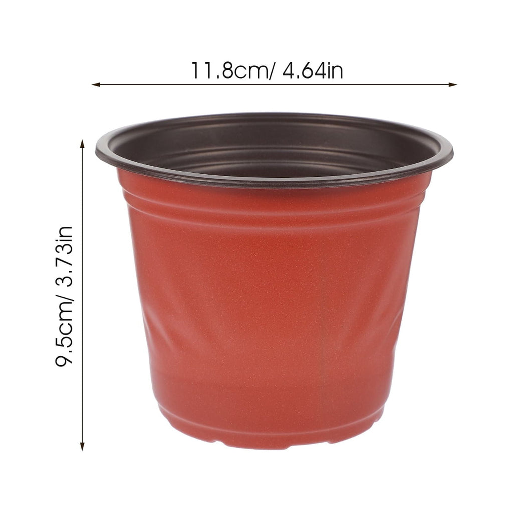 Plastic Nursery Starter Pots, 11.8 cm – Pack of 50