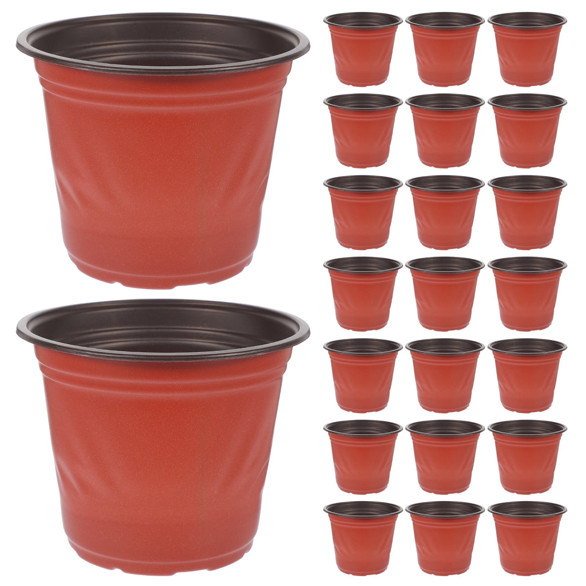 Plastic Nursery Starter Pots, 11.8 cm – Pack of 50