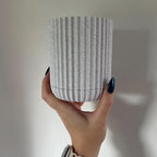 Minimalist Floating Wall Planter with Hidden Drip Tray