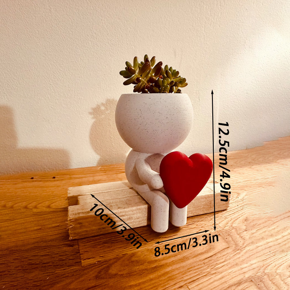 3D-Printed Air Plant Stand, 12.5 cm Desk Planter