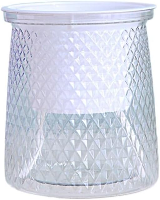 Self-Watering Wick Pot with Water Level Window, 10 x 12 cm – Clear (Value)