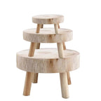 Mini Wooden Pallet Plant Stand, 17 x 9 cm