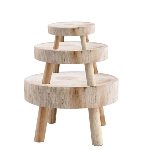 Mini Wooden Pallet Plant Stand, 17 x 9 cm