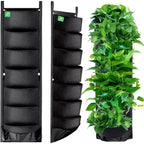 Felt Vertical Wall Planter, 7 Pockets – Pack of 2