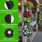 Felt Vertical Wall Planter, 7 Pockets – Pack of 2