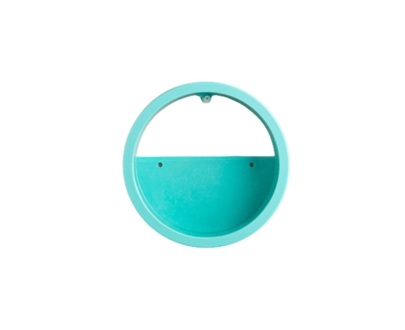 Leakproof Wall-Hanging Hydroponic Planter, 18 cm – Blue