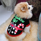 Christmas Pet T-Shirts for Dogs & Cats, Size S – Pack of 3